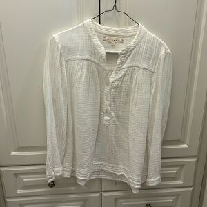 Xirena gauze blouse